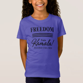 Camiseta LIBERDADE de voto Kamala Harris para o Presidente