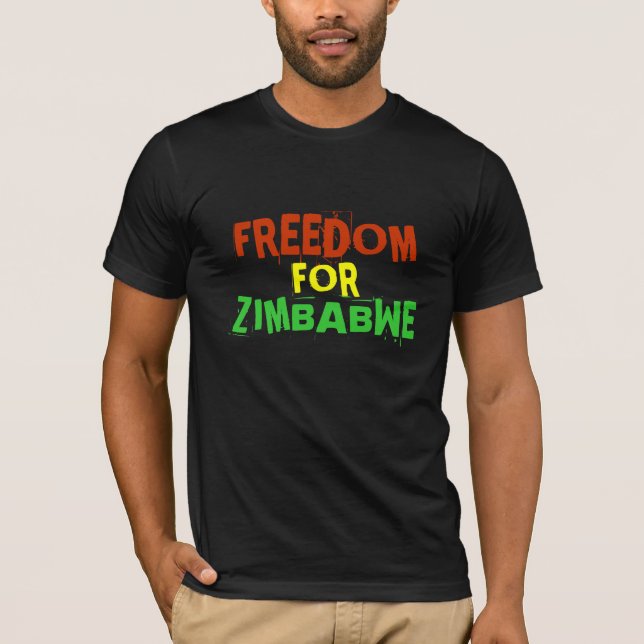 CAMISETA LIBERDADE DE ZIMBABWE (Frente)