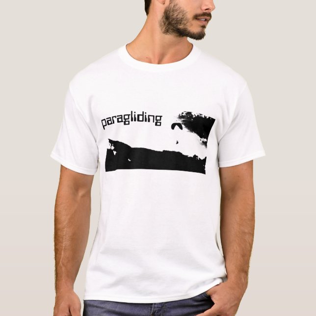 Camiseta Liberdade do parapente (Frente)