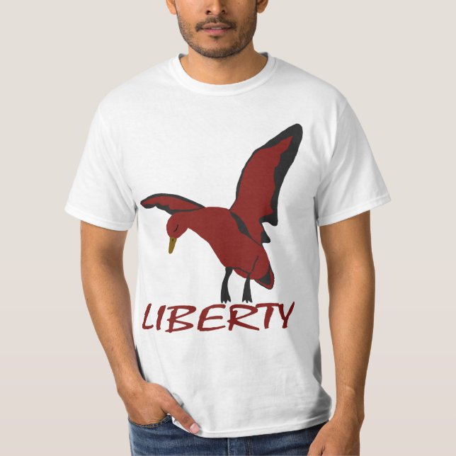 Camiseta Liberdade do pato (Frente)