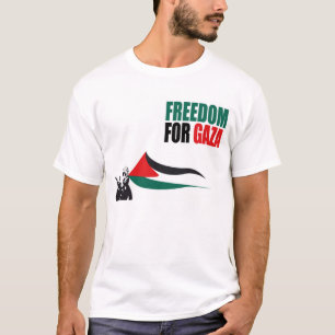 Camiseta Liberdade do t-shirt de Gaza