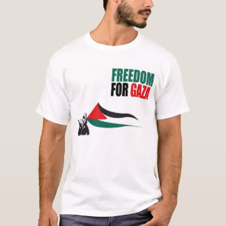 Camiseta Liberdade do t-shirt de Gaza