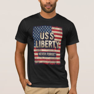 Camiseta Liberdade dos EUA Nunca Esquece Veterano Patriótic