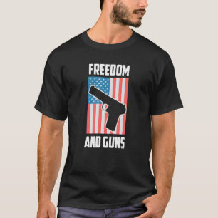 Camiseta Liberdade E Armas Pro America Pro Armas Pro Liberd