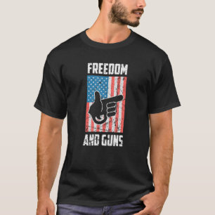 Camiseta Liberdade E Armas Pro America Pro Armas Pro Liberd