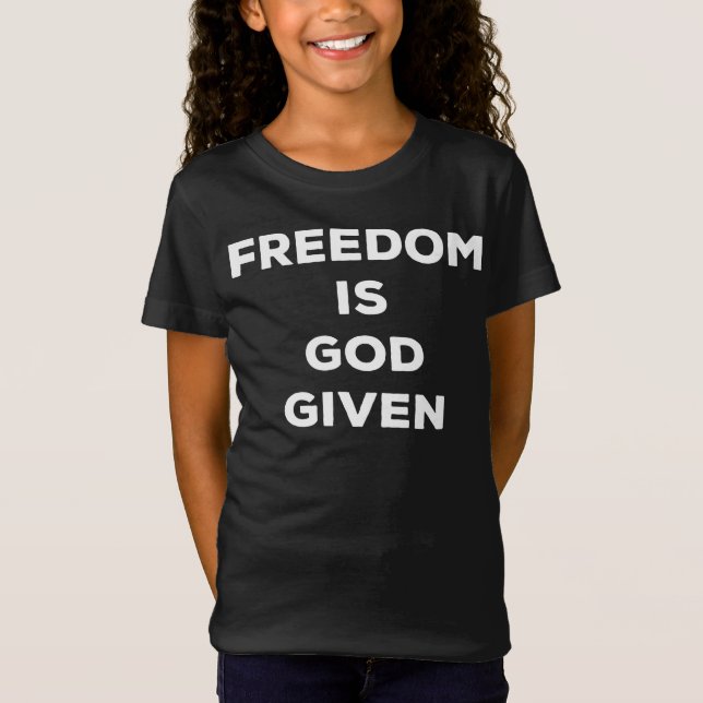 Camiseta Liberdade é Deus (Frente)