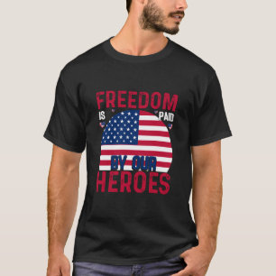 Camiseta Liberdade é paga por nossos heróis, Dia Memorial