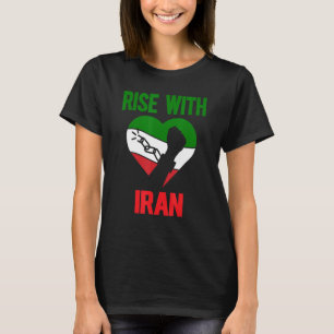 Camiseta Liberdade e Paz para o Irã - Mulheres iranianas._3