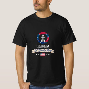 Camiseta Liberdade em todos os batidos cardíacos - Deixem a