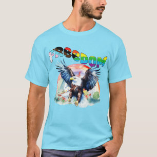 Camiseta Liberdade - Feliz Orgulho LGBTQIA+