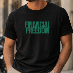 Camiseta Liberdade Financeira Mentalidade de Construção d