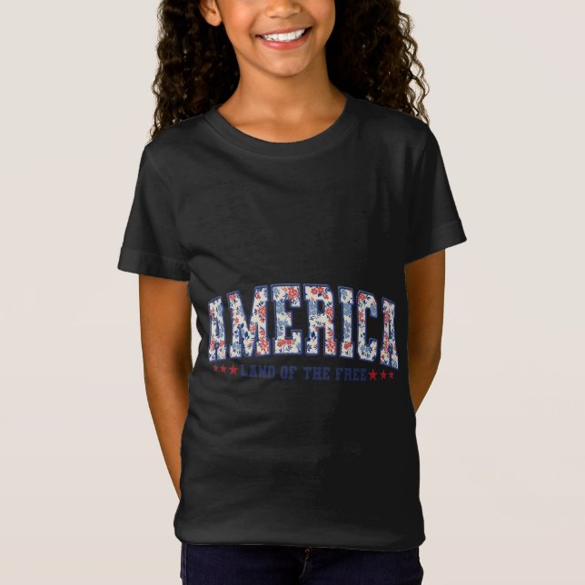 Camiseta Liberdade Floral (Frente)