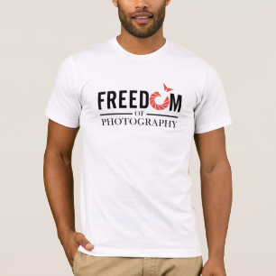 Camiseta liberdade fotográfica
