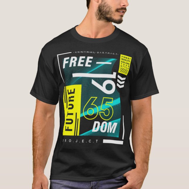 Camiseta Liberdade futura (Frente)