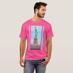 Camiseta Liberdade Iluminando o Mundo Poema de Lazarus
