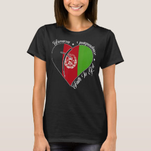 Camiseta Liberdade Independência Fé em Deus Afgha Cristã