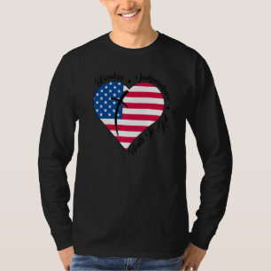 Camiseta Liberdade Independência Fé Em Deus Cristão EUA