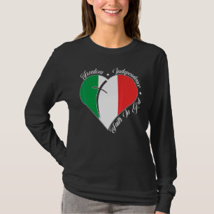 Camiseta Liberdade Independência Fé Em Deus Cristão Itáli