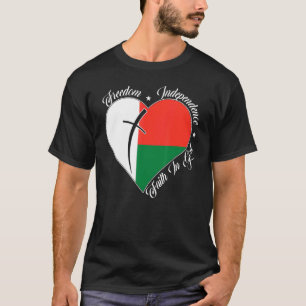 Camiseta Liberdade Independência Fé em Deus Mada Cristã
