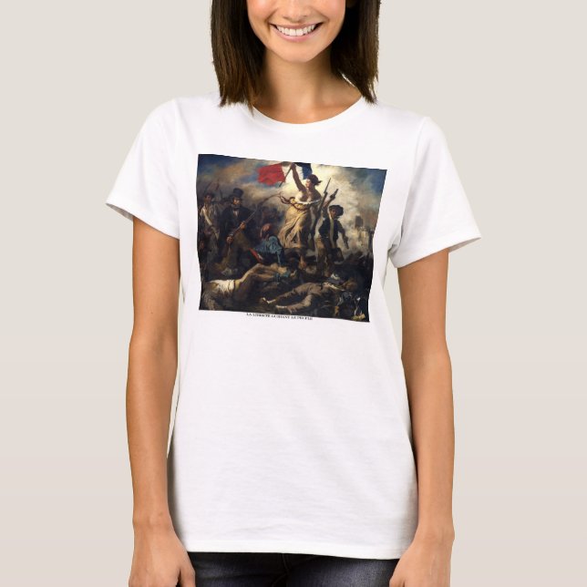 Camiseta Liberdade liderando as Pessoas (Frente)