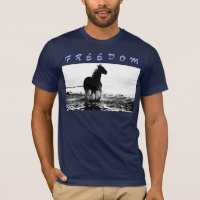 Liberdade Moderna Correndo Cavalo Pop