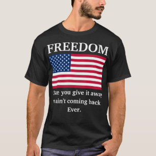 Camiseta Liberdade (M's escuro)