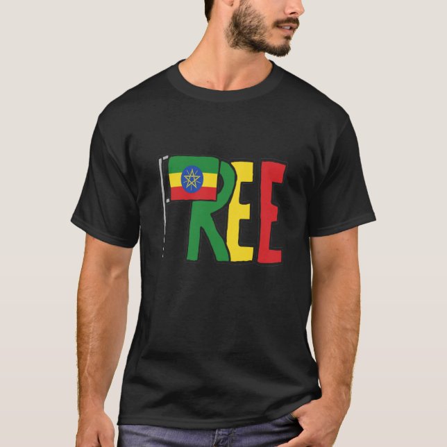 Camiseta Liberdade na Etiópia (Frente)
