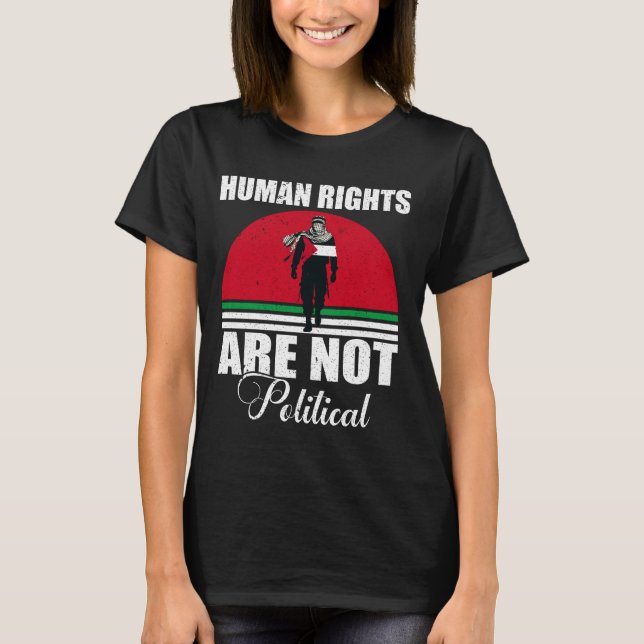 Camiseta Liberdade na Palestina, Apoio à Palestina, Liberda (Frente)