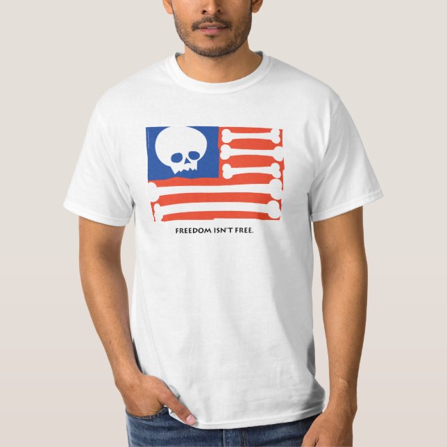Camiseta Liberdade não é grátis (Frente)