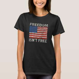 Camiseta Liberdade não é liberdade Vintage Retro-American F