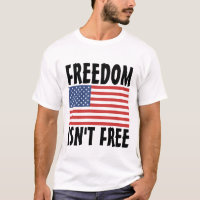 LIBERDADE NÃO É PATRIOT-SHIRTS GRATUITOS