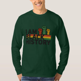Camiseta Liberdade Negra Décimo Triste Afro-Americana