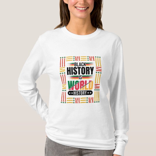 Camiseta Liberdade Negra Décimo Triste Afro-Americana (Frente)