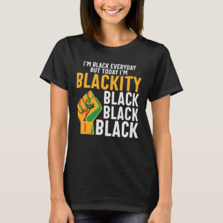 Camiseta Liberdade negra hoje eu sou a 19º de junho