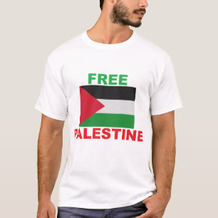 Camiseta Liberdade oficial Palestina Liberdade Gaza Bandeir