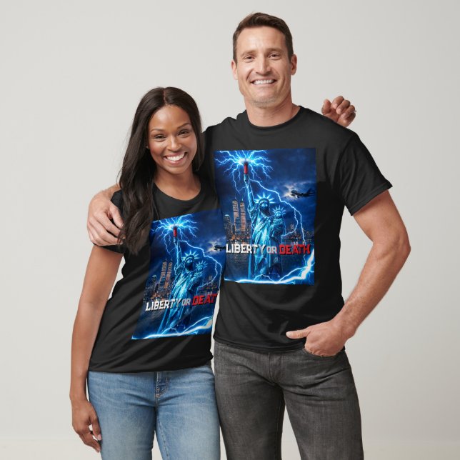 Camiseta Liberdade ou Morte (Série LOD) (Unissex)