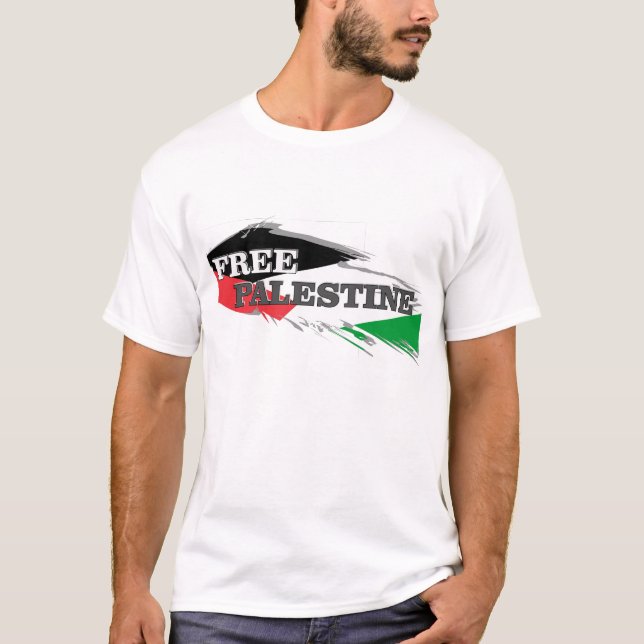 Camiseta Liberdade Palestina com Palestina (Frente)