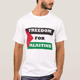 Camiseta liberdade para a palastina