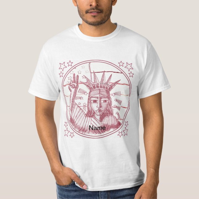Camiseta Liberdade para a paz (Frente)
