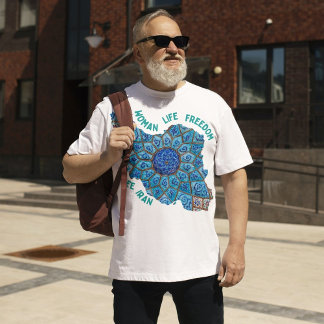 Camiseta Liberdade para a vida das mulheres | Minakari Verd