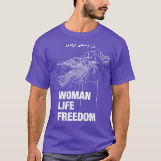 Camiseta Liberdade para as mulheres Irã Direitos humanos