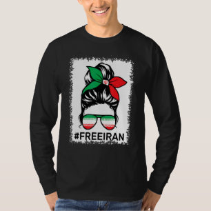 Camiseta Liberdade para as mulheres iranianas Liberdade san