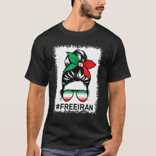 Camiseta Liberdade para as mulheres iranianas Liberdade san