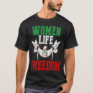 Camiseta Liberdade para as mulheres no Irã