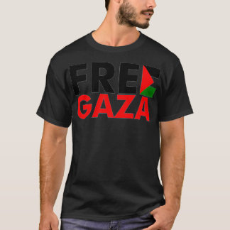 Camiseta Liberdade para Gaza Liberdade para a Palestina Ban