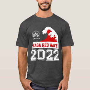 Camiseta Liberdade para o País da Família 2022 MAGA Onda Ve