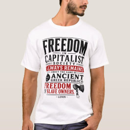 Camiseta Liberdade para Proprietários de Escravos
