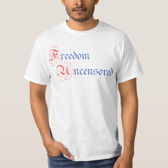 Camiseta Liberdade sem censura (Frente)
