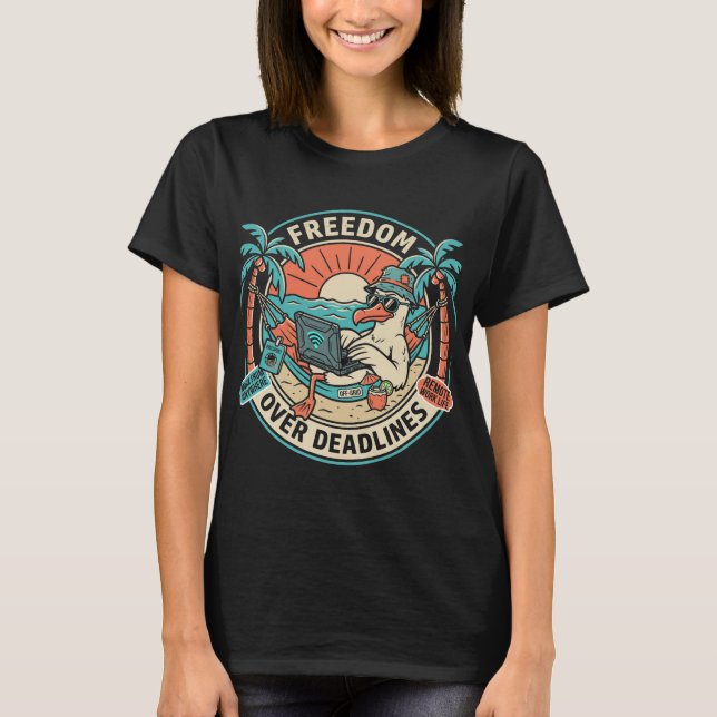 Camiseta Liberdade Sobre Prazos (Frente)