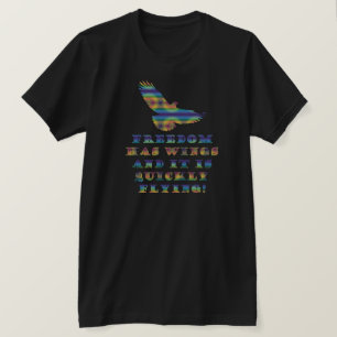 Camiseta Liberdade tem alas e nós amamos o Egito
